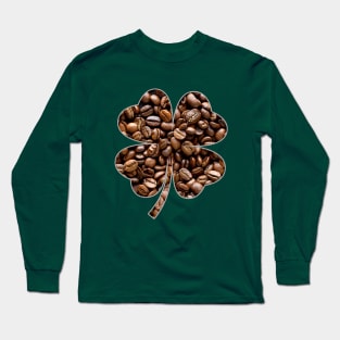 St Patricks Day Irish Coffee Lover Long Sleeve T-Shirt